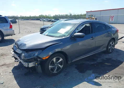 2020 Honda Civic Lx из США, поврежденный, VIN 2HGFC2F69LH588815